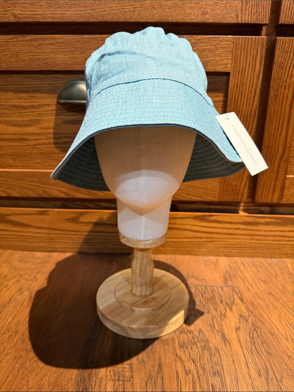 Treasure & Bond Dusty Teal Bucket Hat - Brand: Treasure & Bond